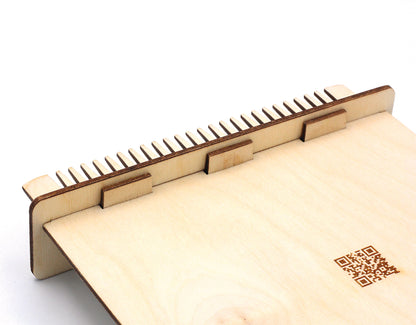Jewel Loom Wood Bead Weaving Loom Boo Boo Coaster Maker Loom