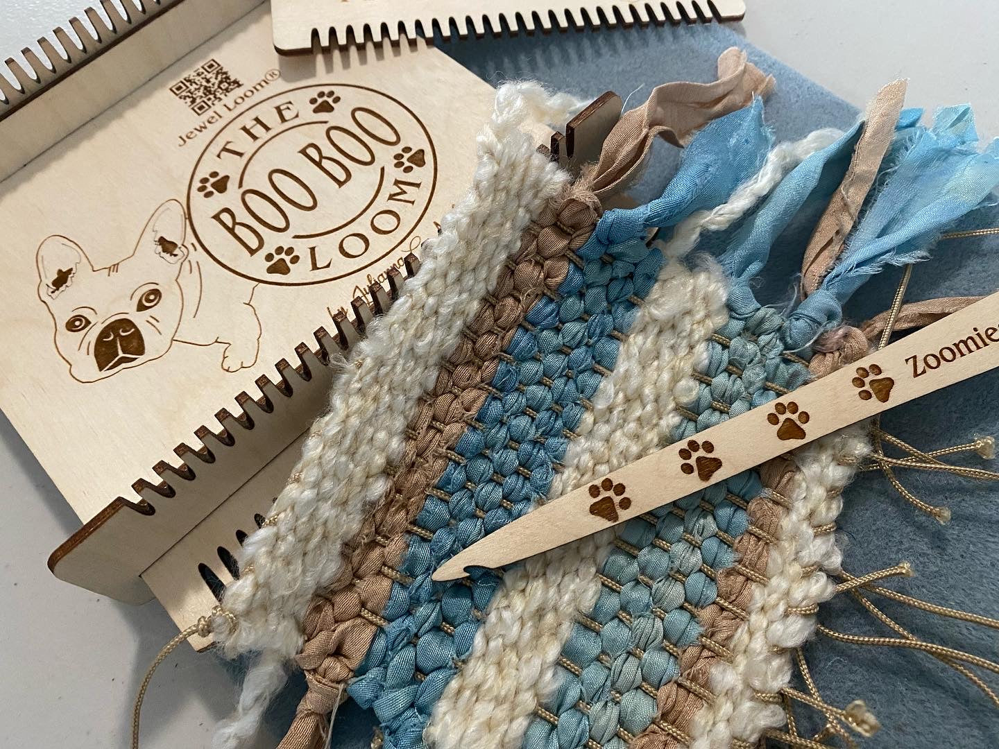 Jewel Loom Wood Bead Weaving Loom Boo Boo Coaster Maker Loom