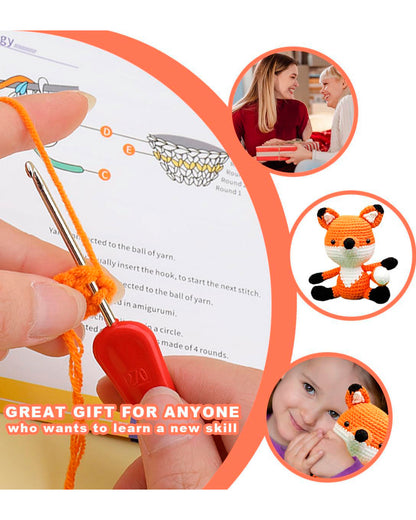 Crochet DIY Kit - Little Fox