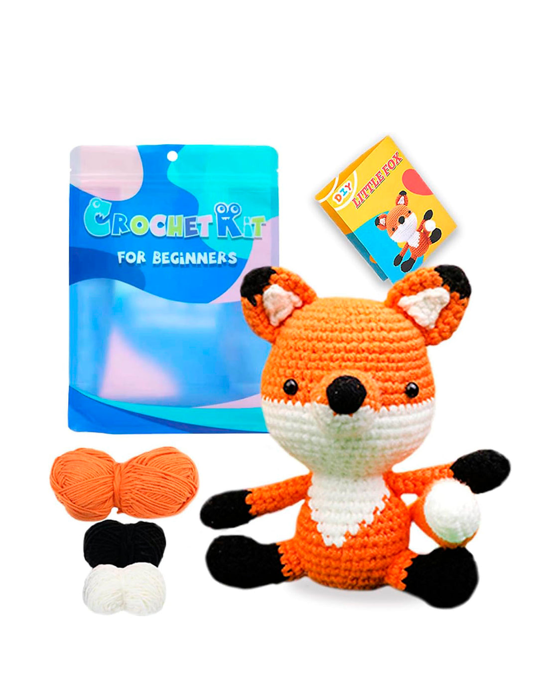 Crochet DIY Kit - Little Fox