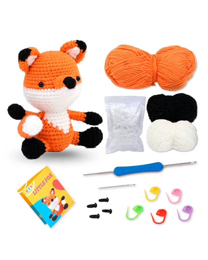 Crochet DIY Kit - Little Fox