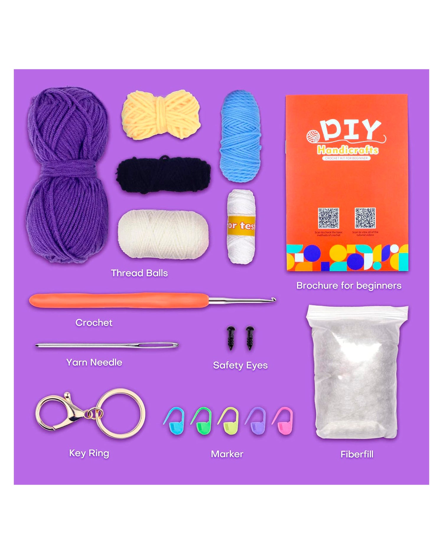 Crochet DIY Kit - Little Owl