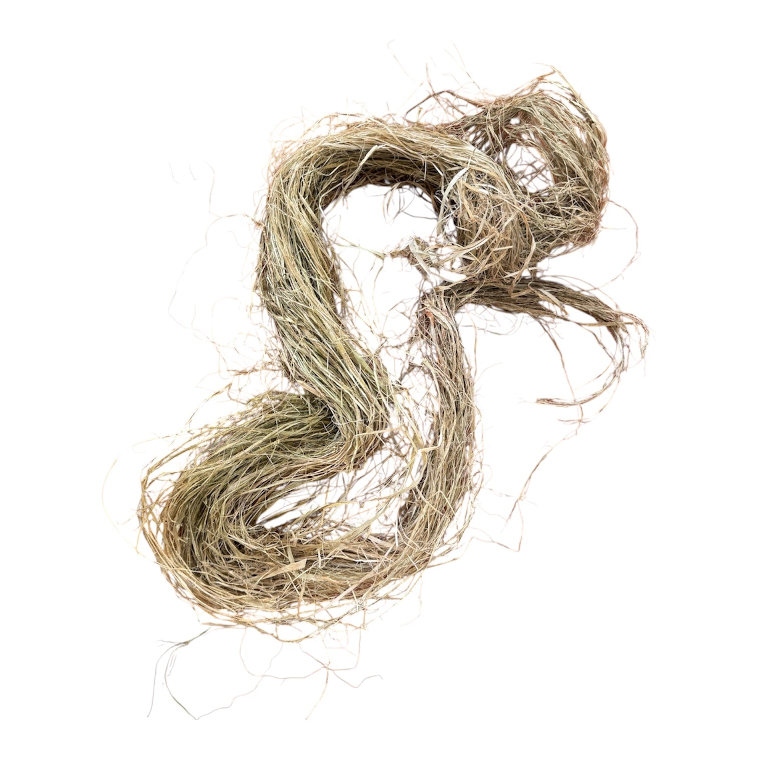 Green Decorticated Hemp Fiber