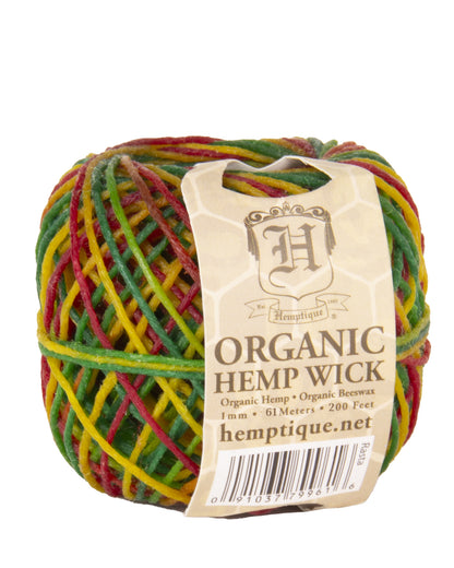 Organic Beeswax Hemp Wick