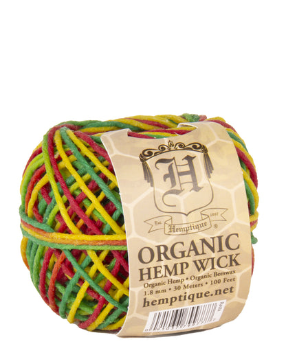 Organic Beeswax Hemp Wick