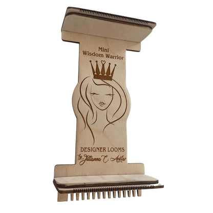 Jewel Loom Wood Mini Bead Loom Portable Easy to Use