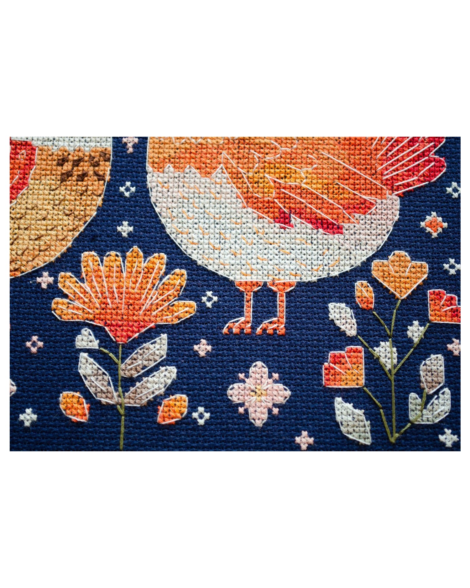 DIY Cross Stitch Kit - Best Hen Friends