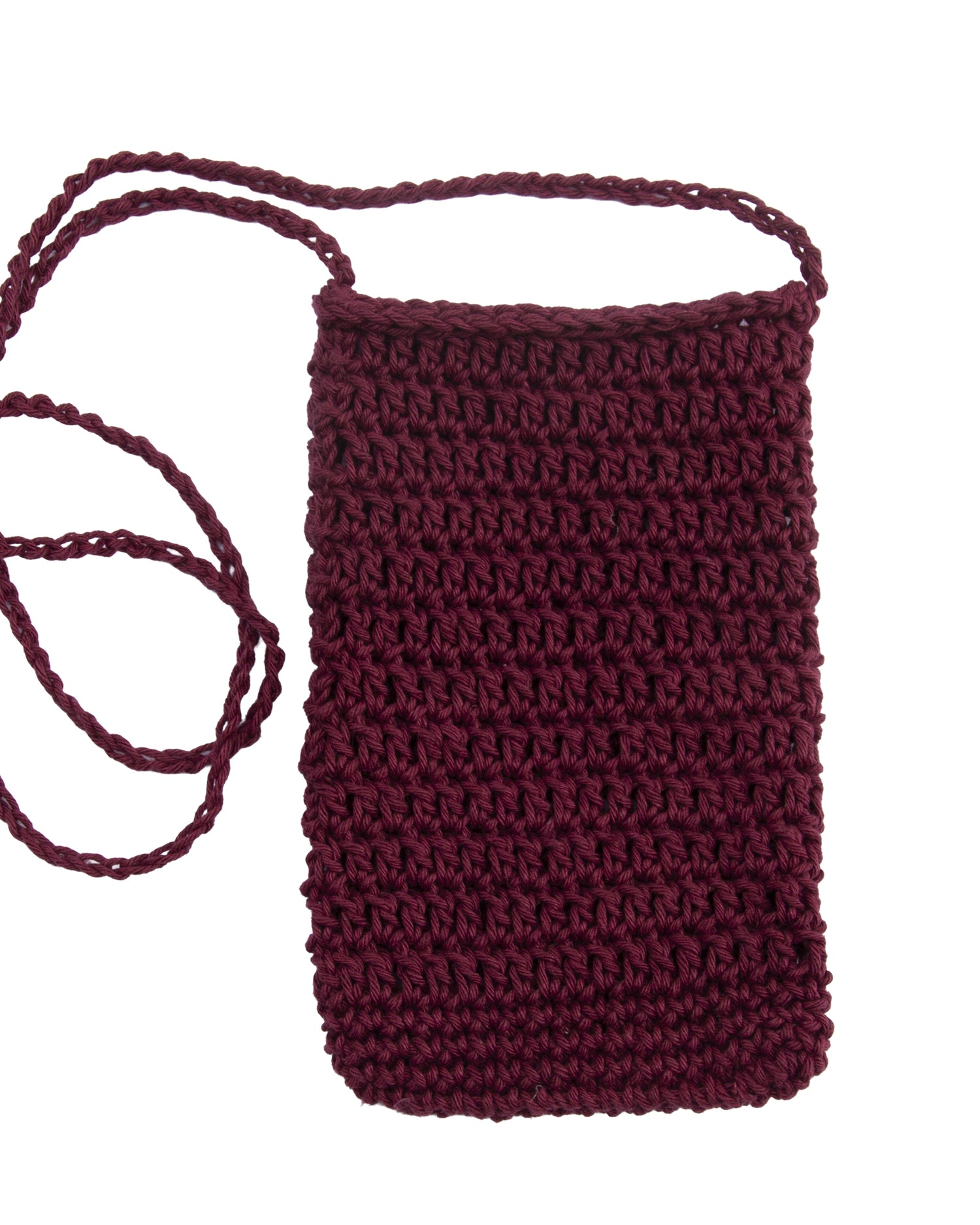 Hemp Yarn Crochet Kit - Cell Phone Holder