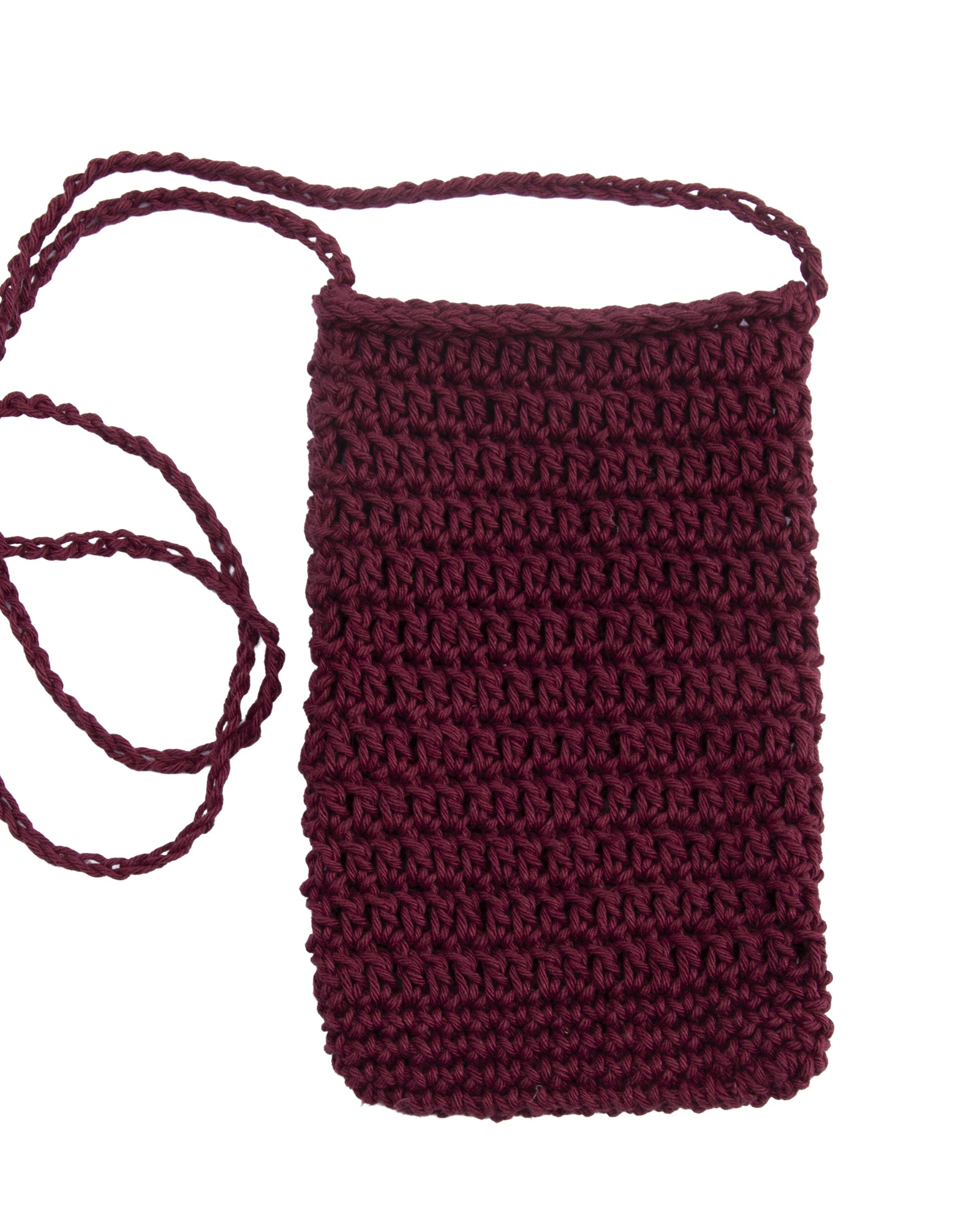 Hemp Yarn Crochet Kit - Cell Phone Holder