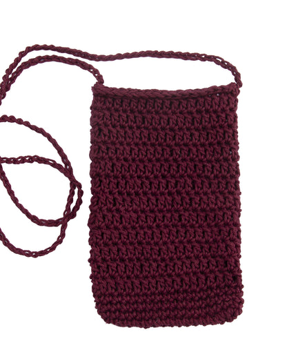 Hemp Yarn Crochet Kit - Cell Phone Holder
