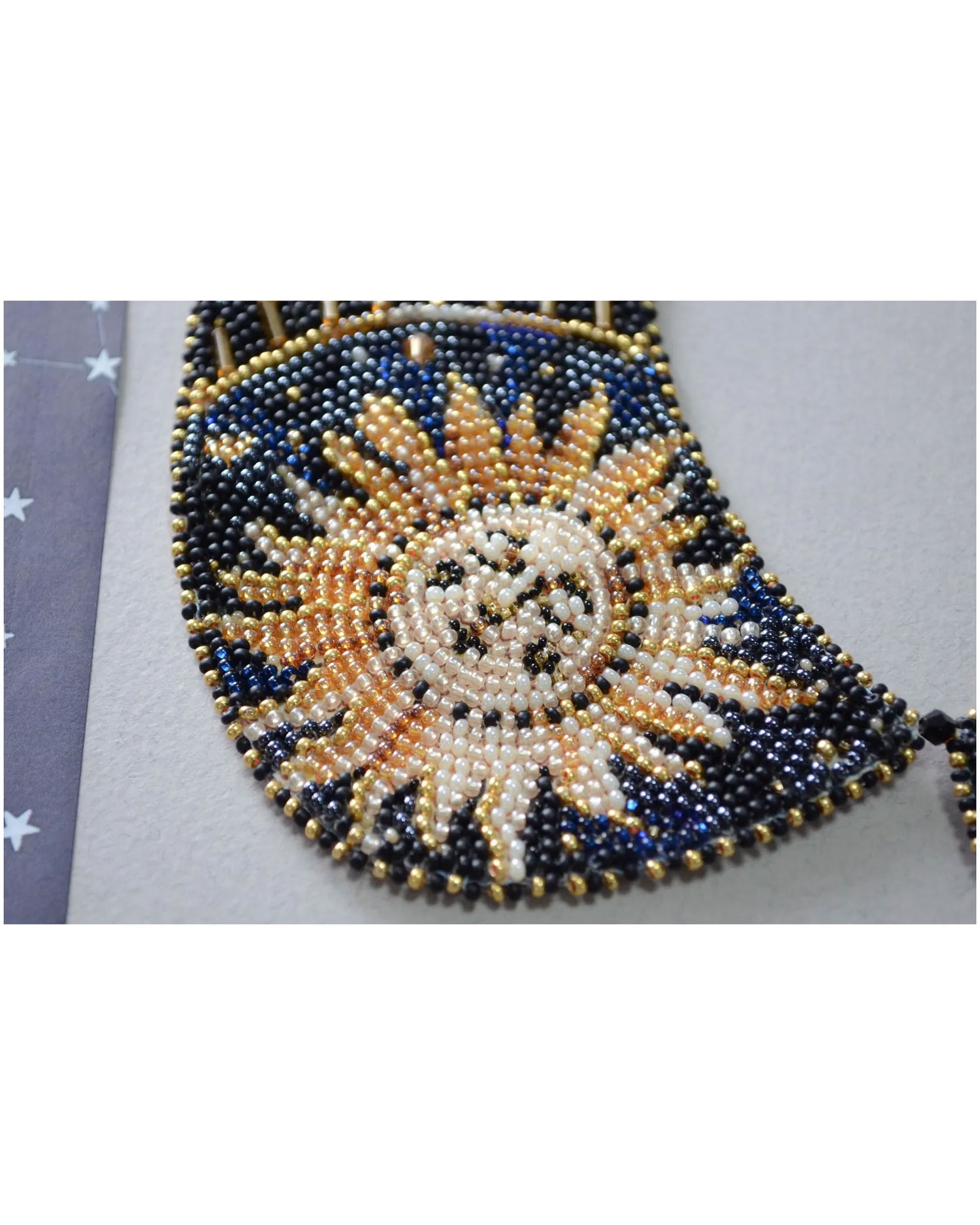Decorative Collar Embroidery Kit - Galactic Beauty