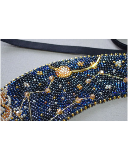 Decorative Collar Embroidery Kit - Galactic Beauty
