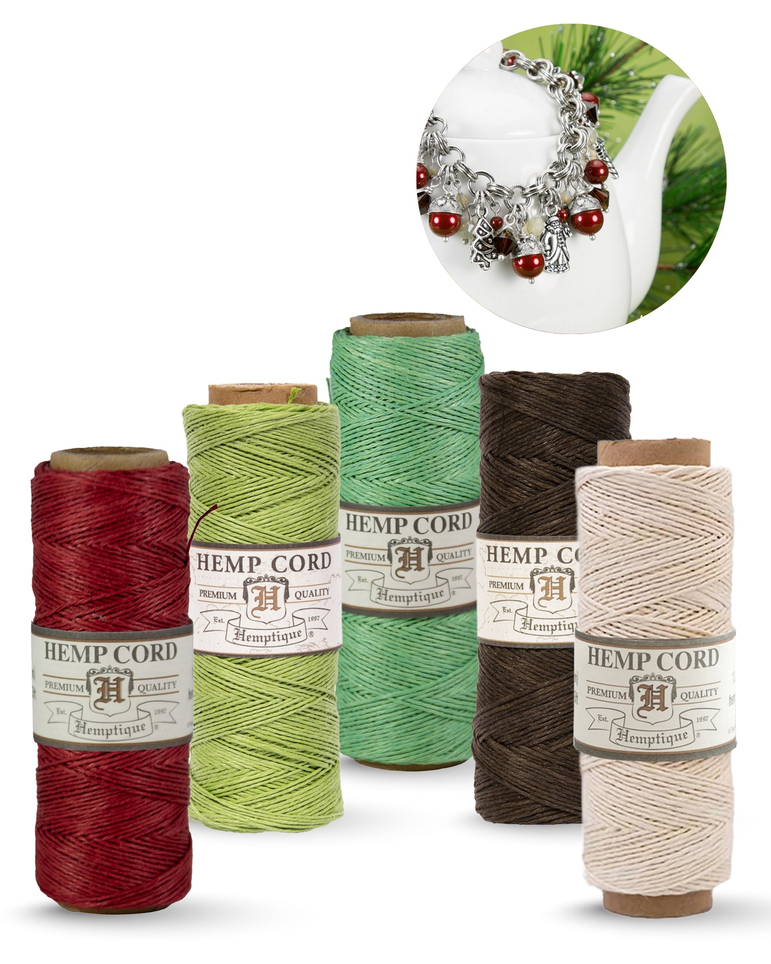 0.5mm Hemp Cord Value Packs Holiday Collection