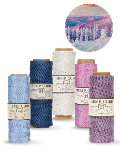 0.5mm Hemp Cord Value Packs Holiday Collection