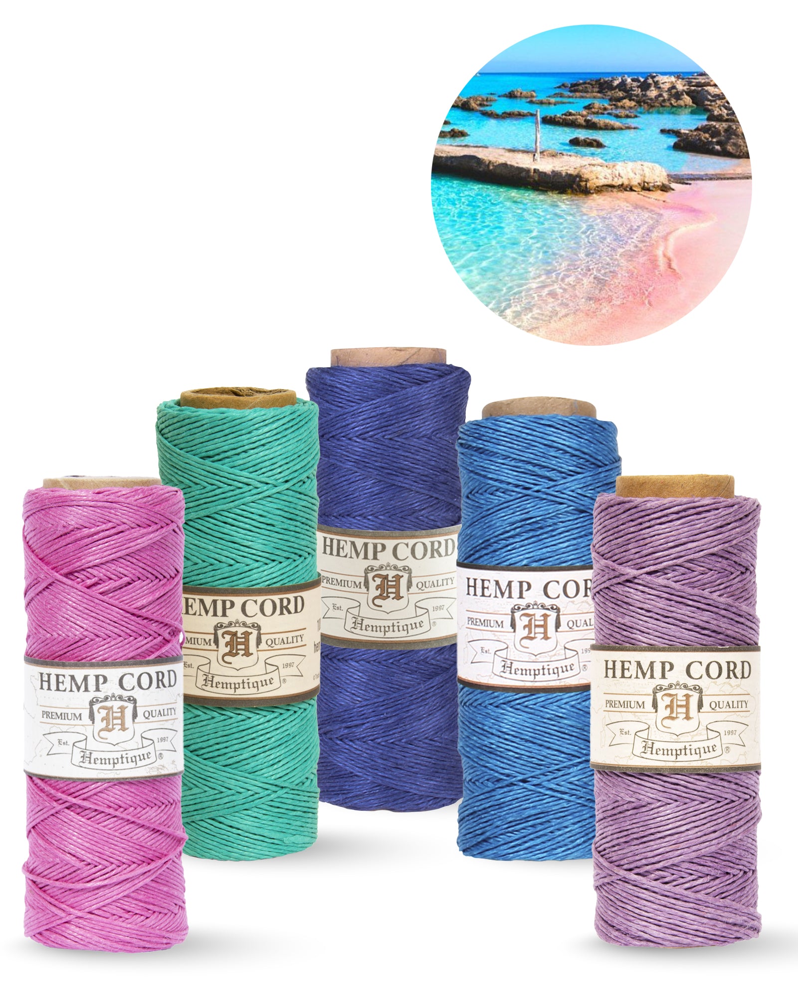 10 Hemp Cord Spool Value Packs - Hemptique