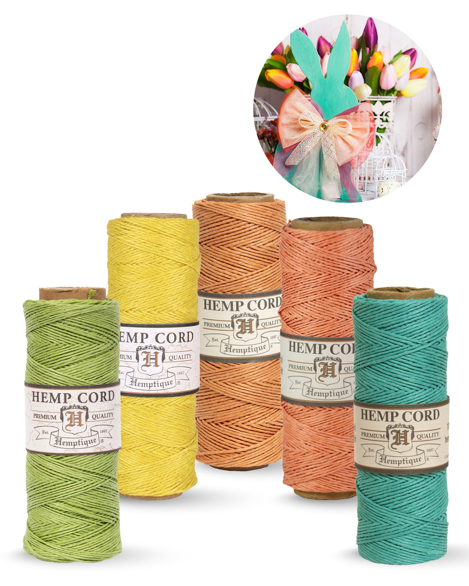 10 Hemp Cord Spool Value Packs - Hemptique