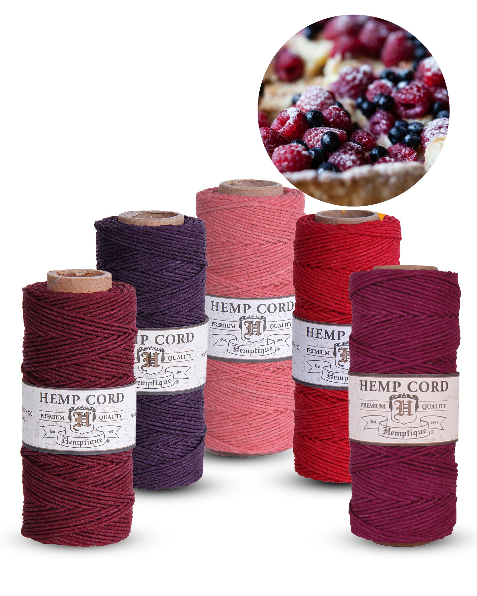 1mm Hemp Cord Value Packs Holiday Collection