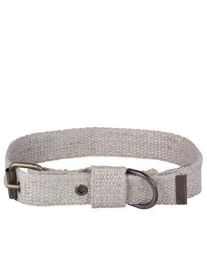 Hemp Pet Collar &amp; Rope Pull Toy