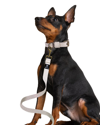 Hemp Pet Collar &amp; Leash Bundle