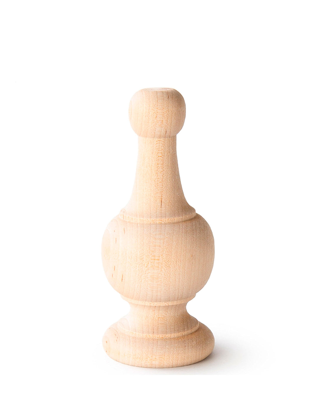 Wood 4.5in Colonial Urn Finial