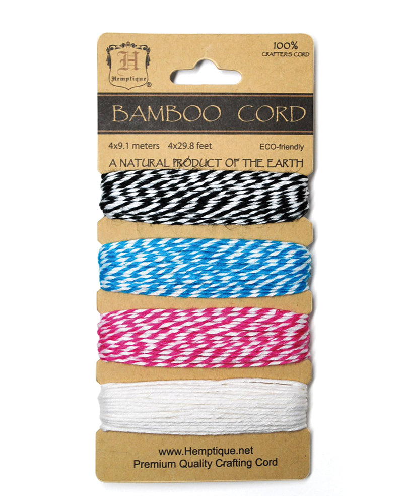 Bamboo Cord Cards