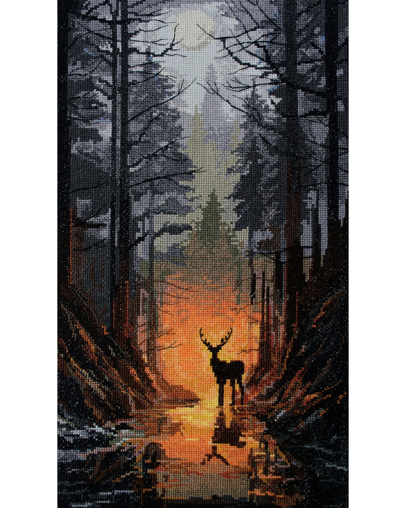 DIY Cross Stitch Kit - Forest Guard