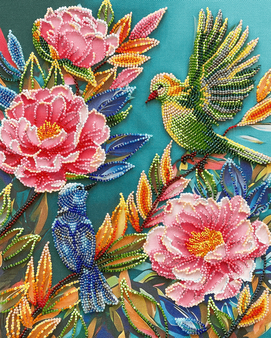 Bead Embroidery Kit - Spring Commotion