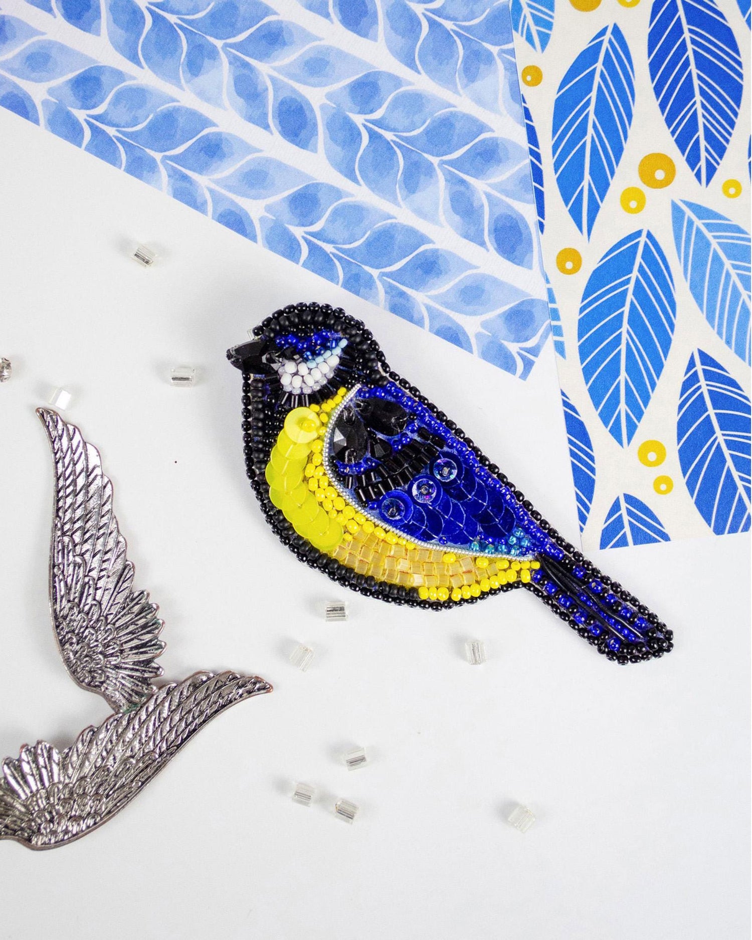 Mini Bead Jewelry Embroidery Kit - Quick Tit