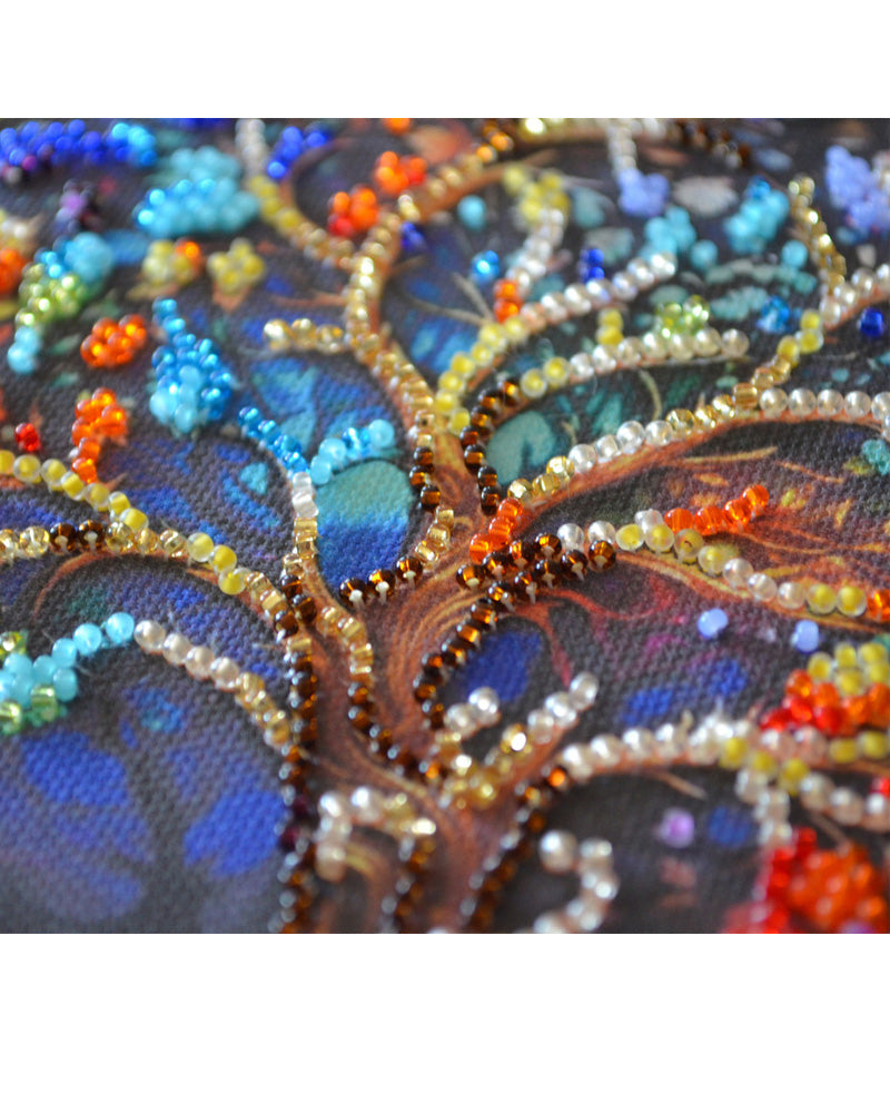 Mini Bead Embroidery Kit - The Color of Life