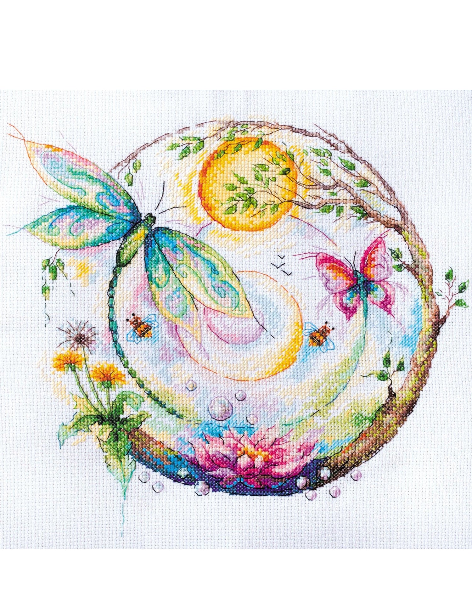 DIY Cross Stitch Kit - Color Magic