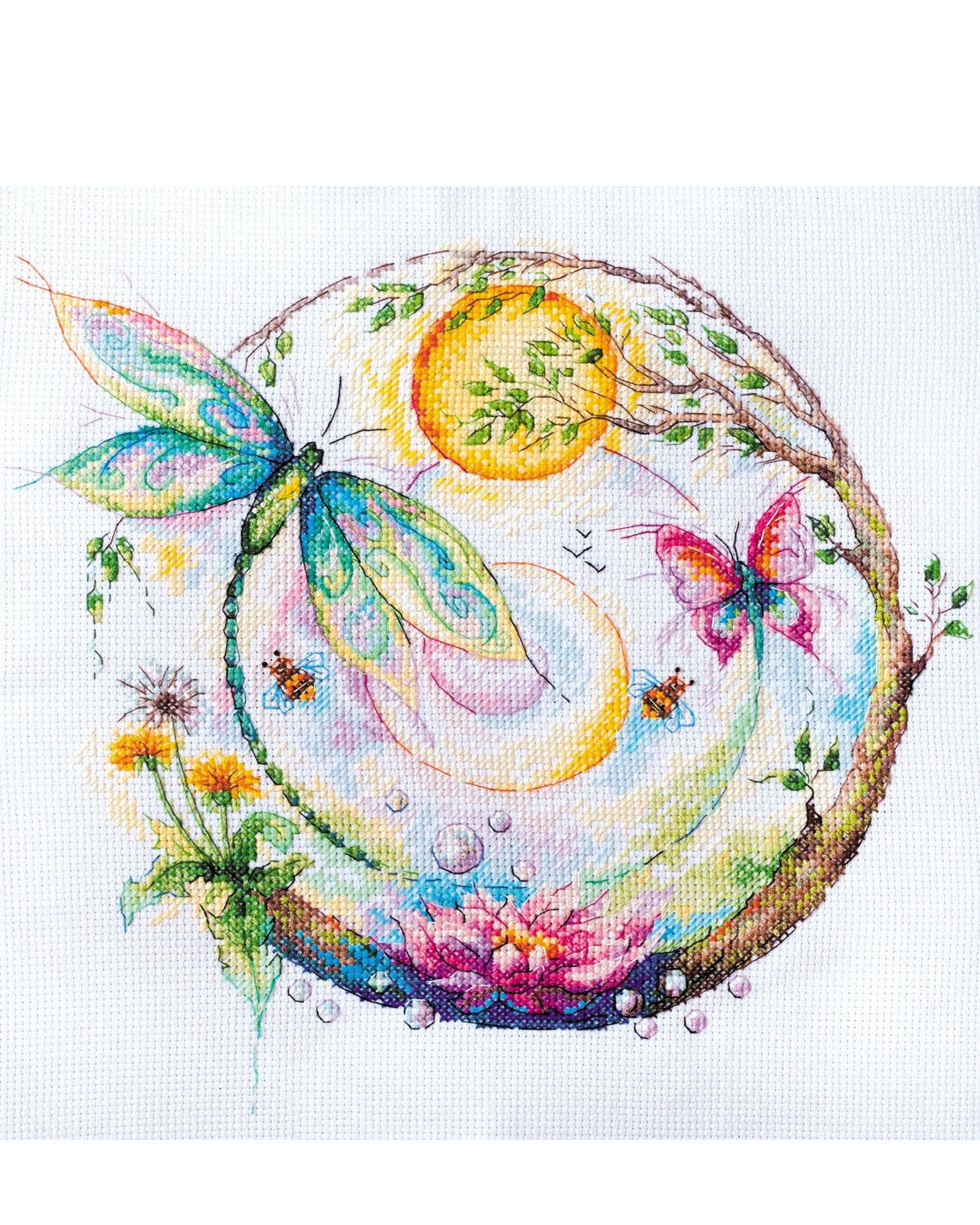 DIY Cross Stitch Kit - Color Magic