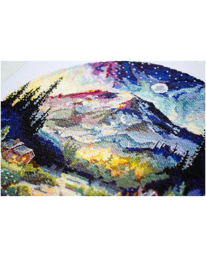 DIY Cross Stitch Kit - On Top of The World