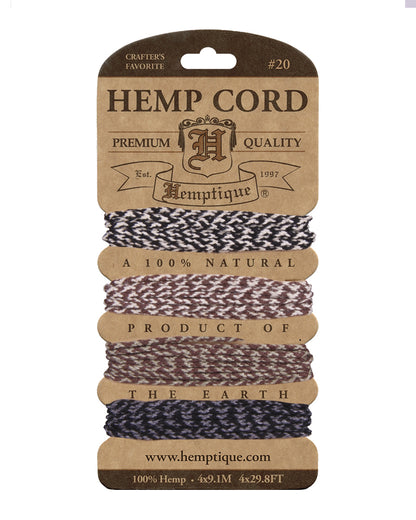 Hemp Braided Cord Cards