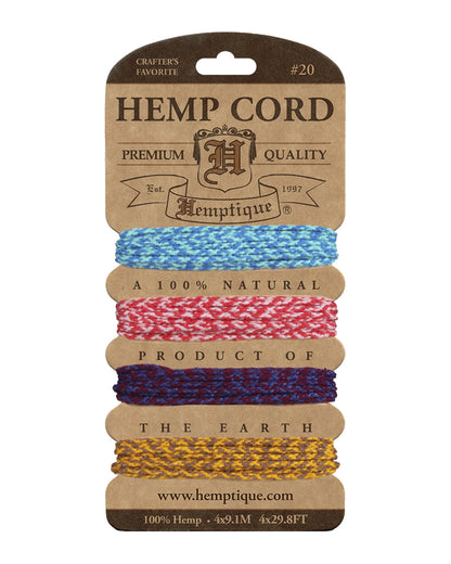 Hemp Braided Cord Cards