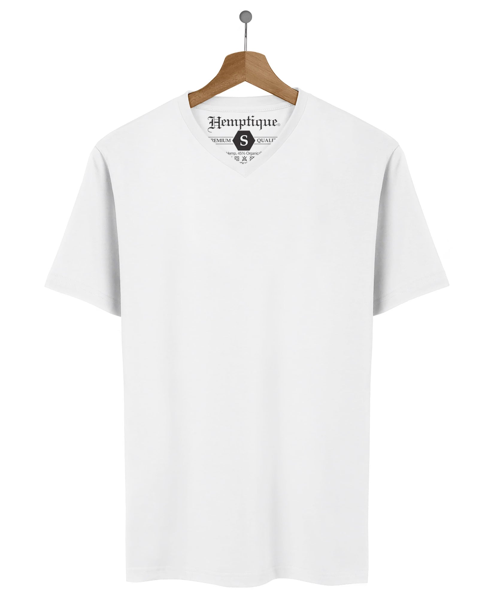Hemp Blank V-Neck T-Shirts