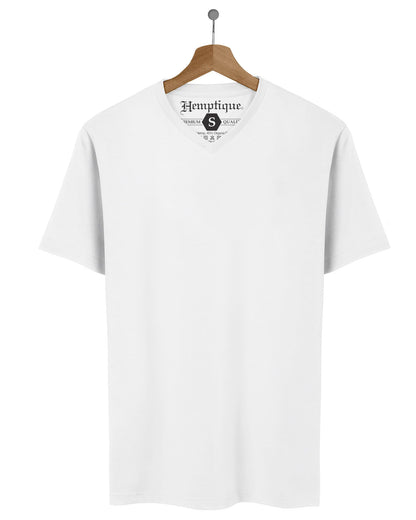 Hemp Blank V-Neck T-Shirts