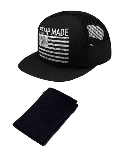 Hemp Made Trucker Hat &amp; Wallet Bundle