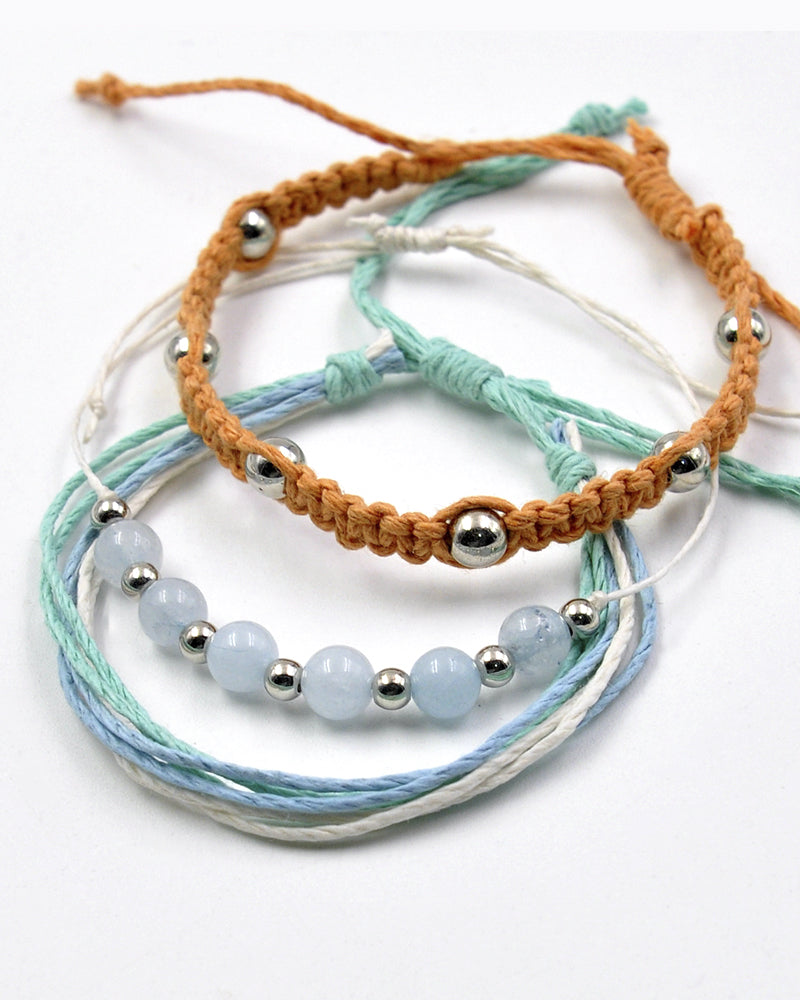 Hemp Cord Bracelets Bora Bora