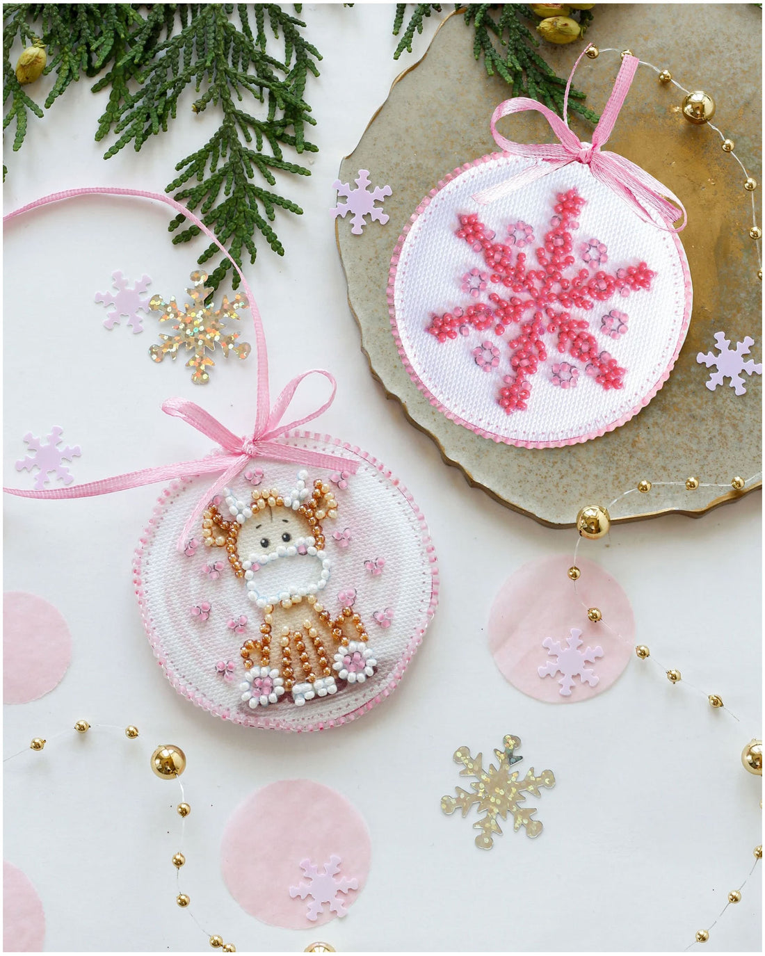 Mini Bead Embroidery Kit - Baby