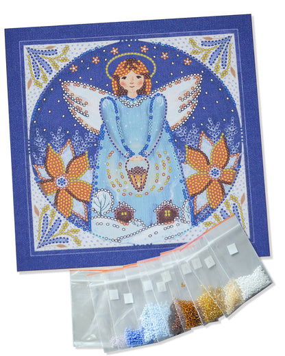 Mini Bead Embroidery Kit - Little Angel