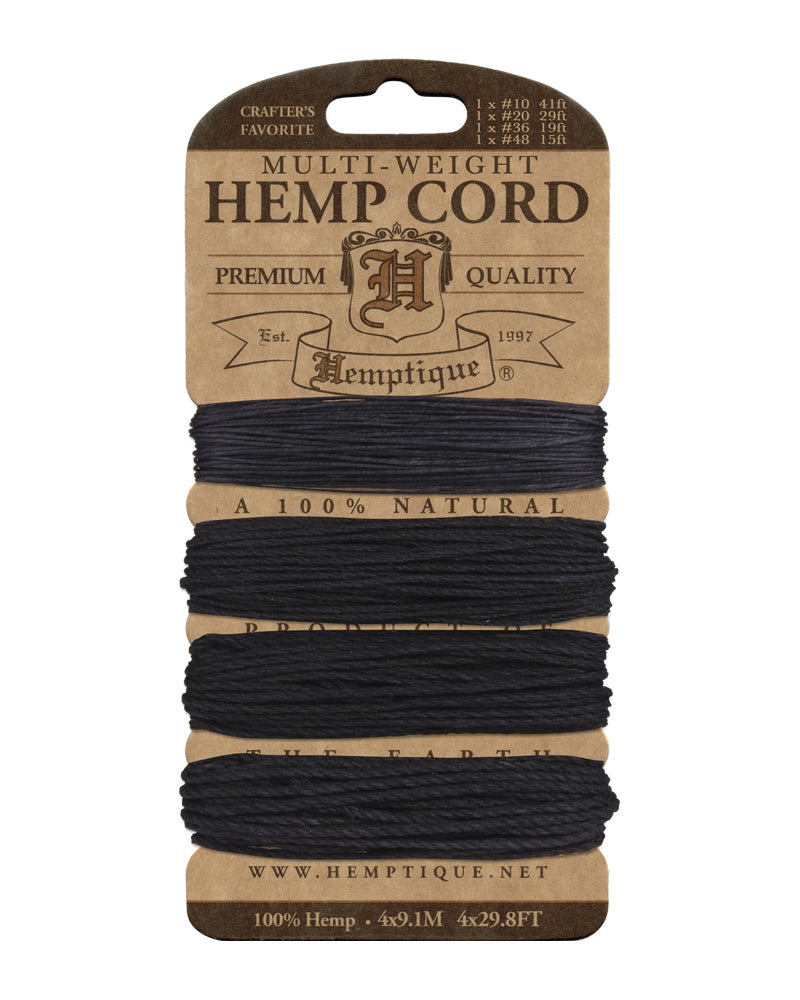 Hemp Cord Multi-Weight Cards