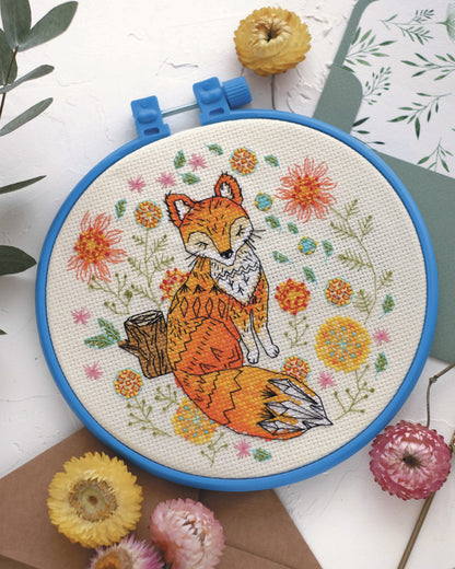 DIY Cross Stitch Kit - Fox