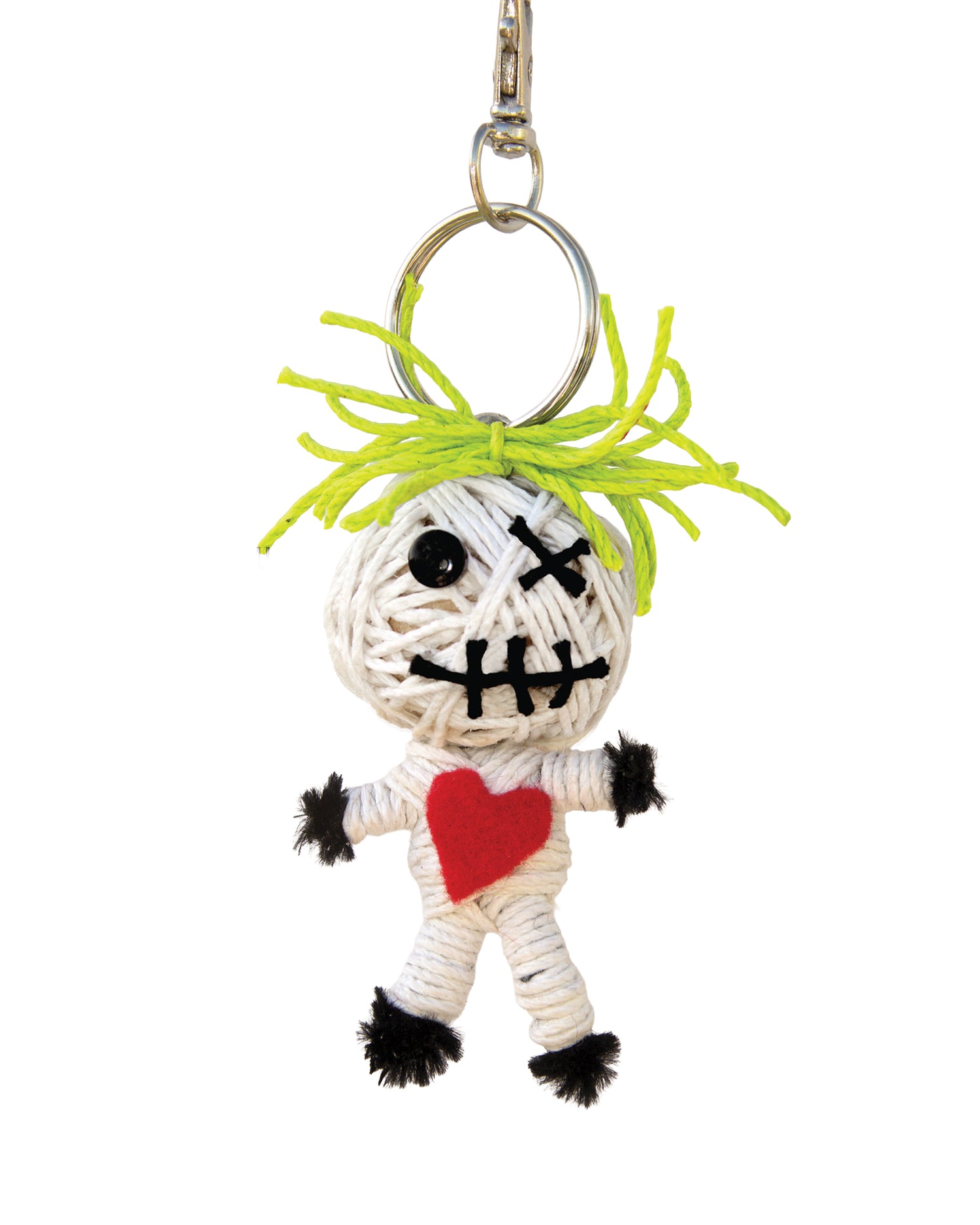DIY String Doll Keychain Craft Kit - Zombie