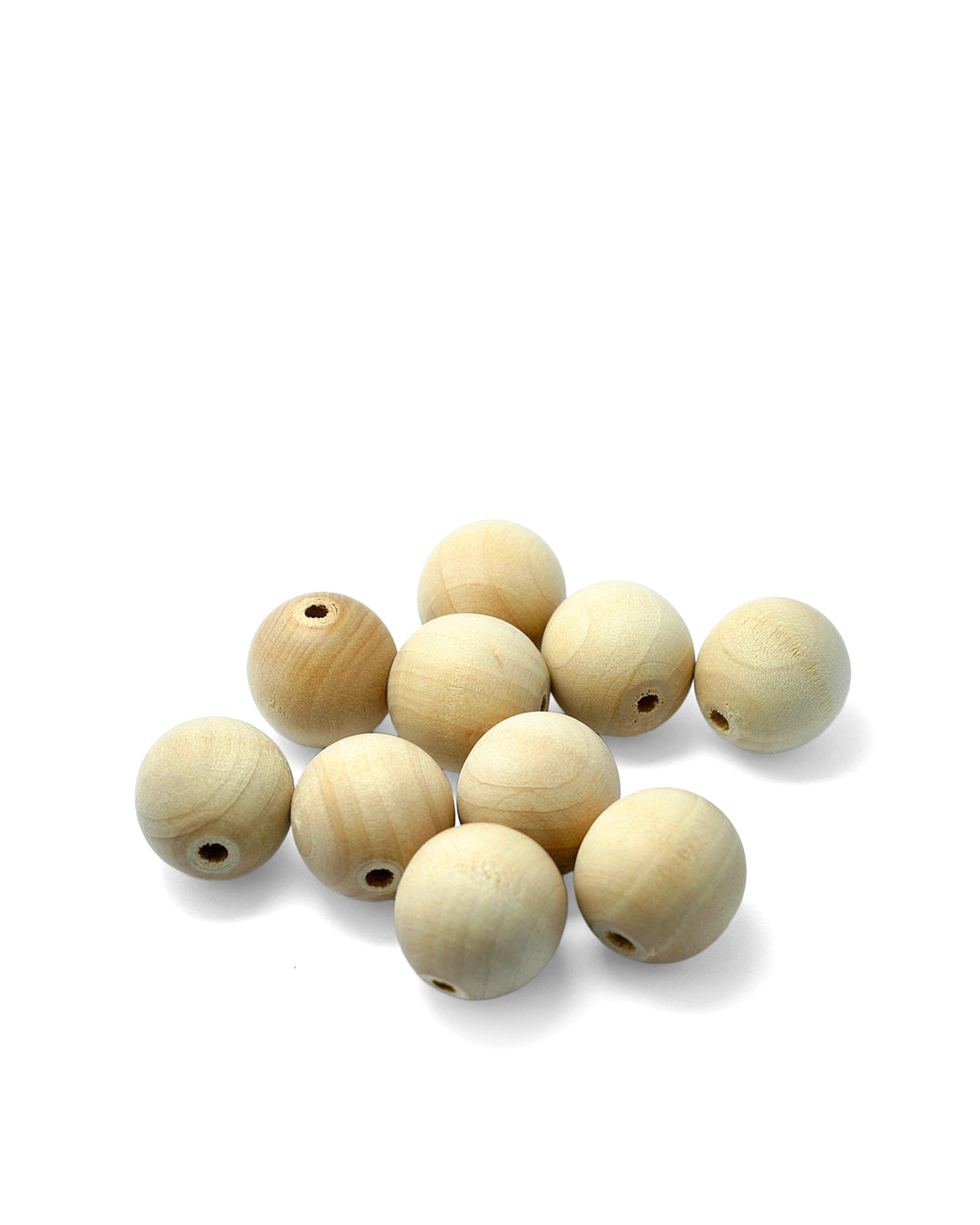 Wood Macramé Beads