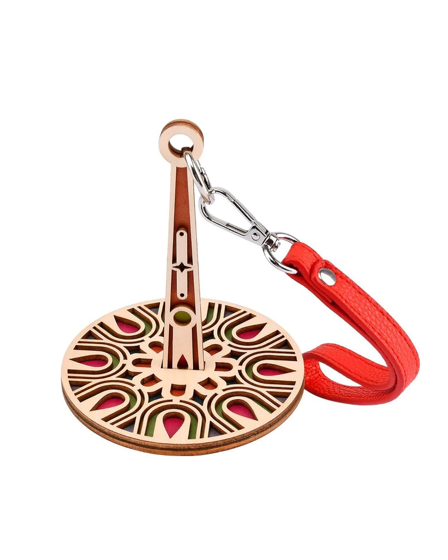 Wrist Yarn Holder - Abstract Floral