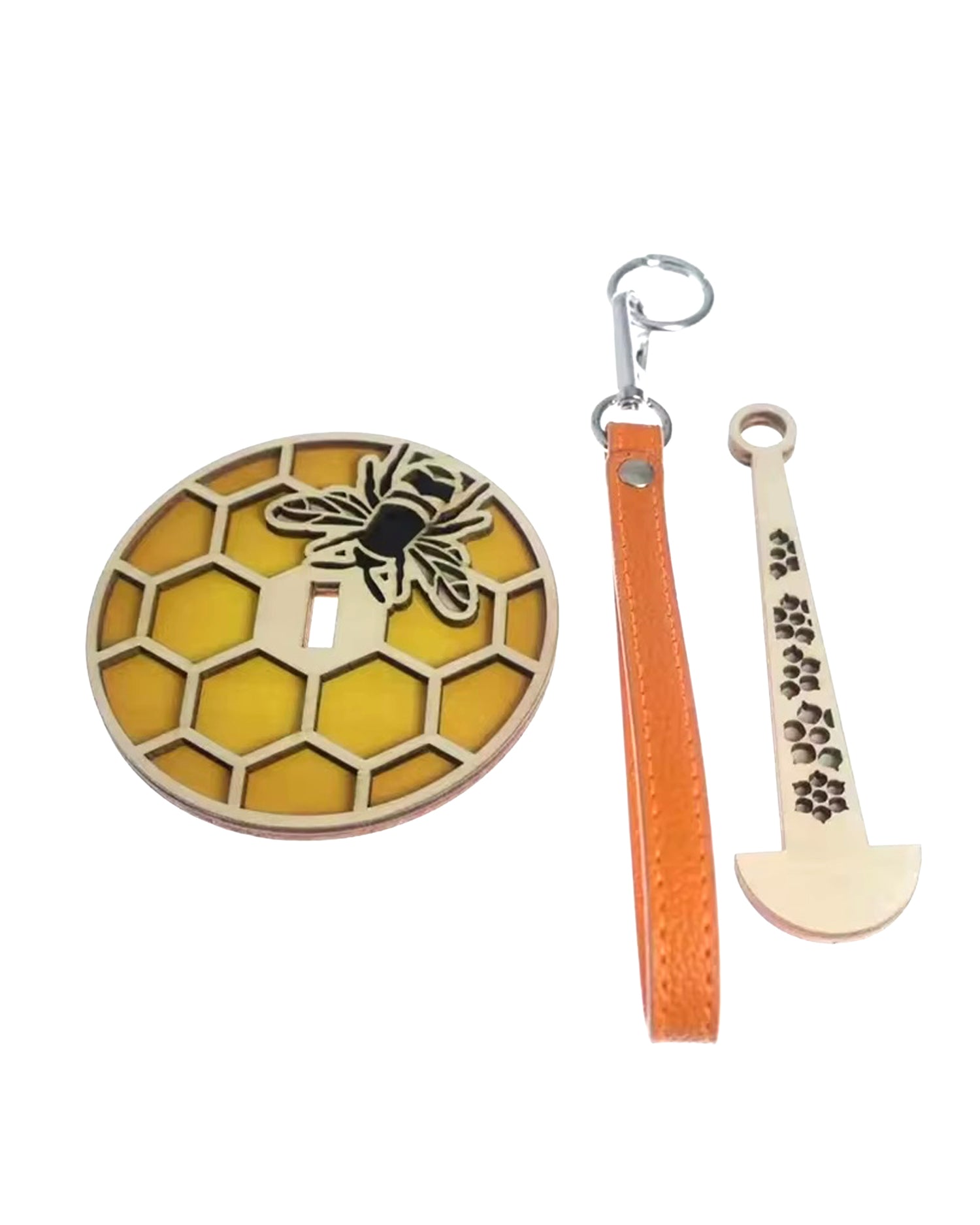 Wrist Yarn Holder - Honey Bee