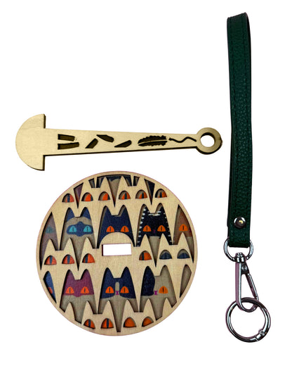 Wrist Yarn Holder - Cat Face