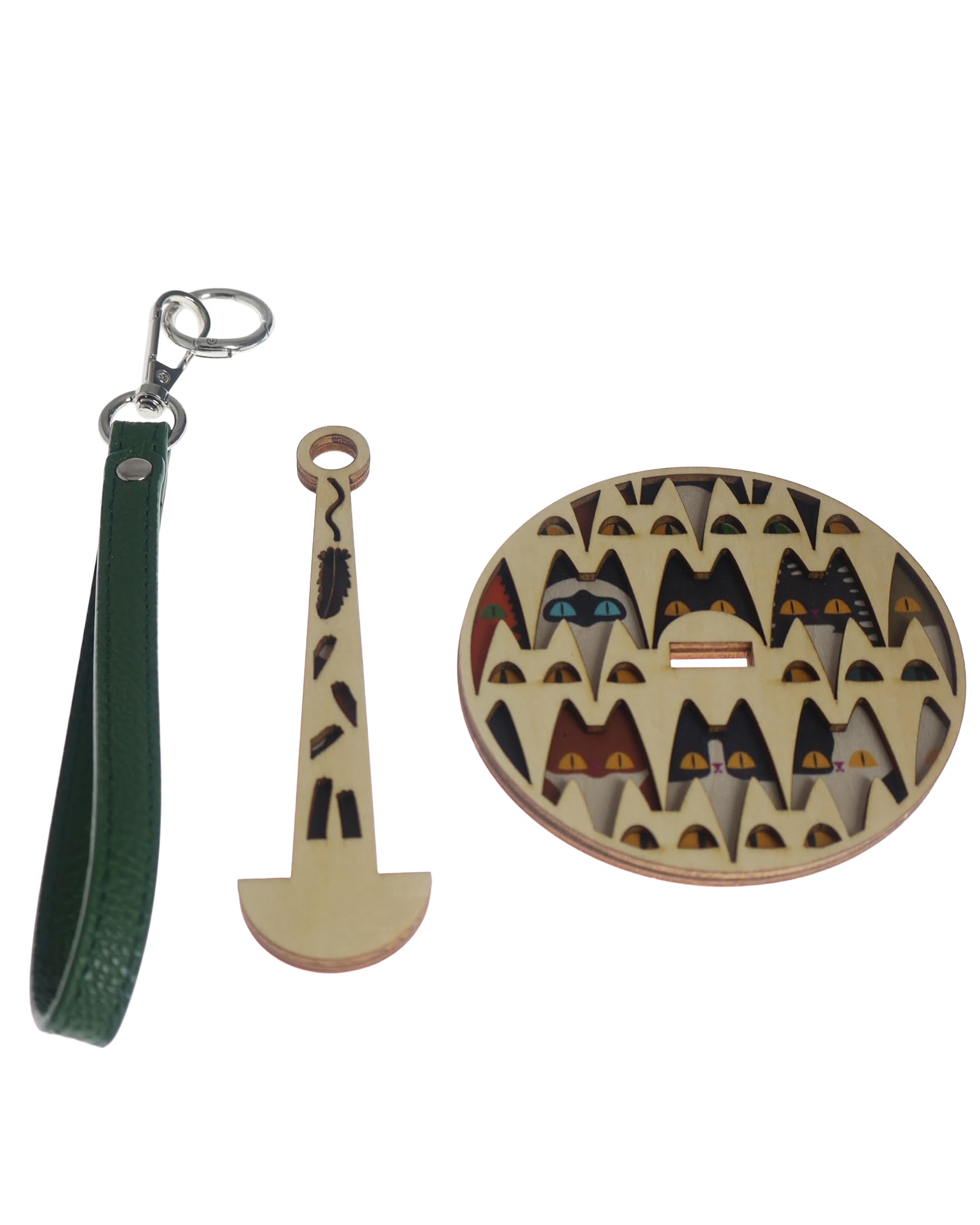 Wrist Yarn Holder - Cat Face