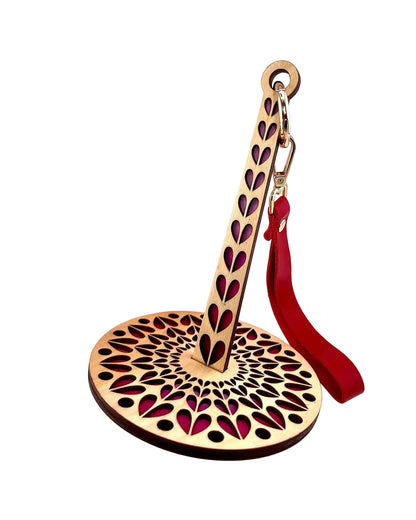 Wrist Yarn Holder - Heart Design