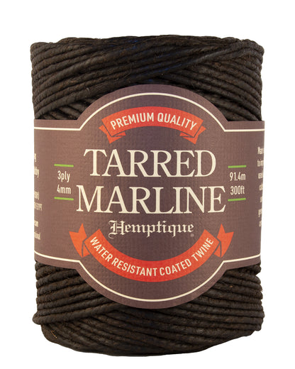 Tarred Marline Linen Twine